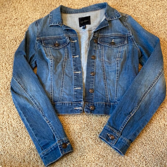 Jessica Simpson Jackets & Blazers - Jessica Simpson Blue Jean Jacket